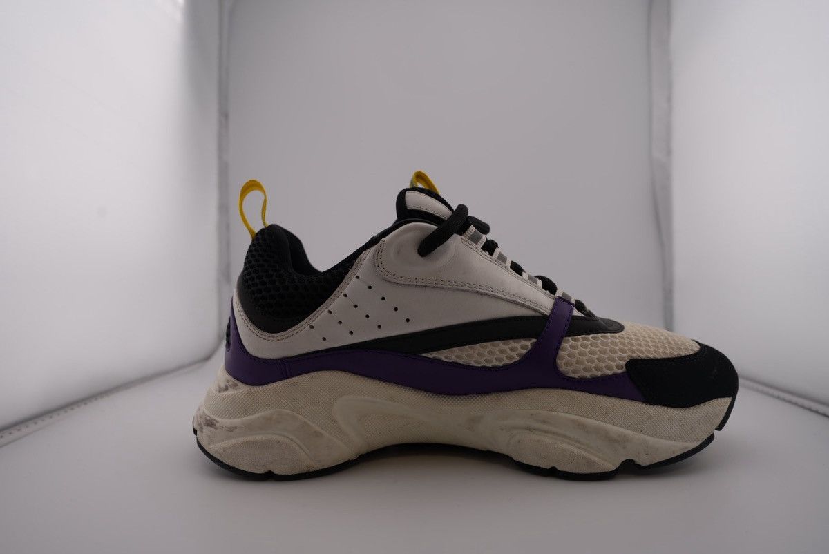 Dior USED DIOR B22 “VIOLET WHITE” SNEAKERS (NO INSOLES) Size US 6.5 / EU 39-40 - 9 Thumbnail