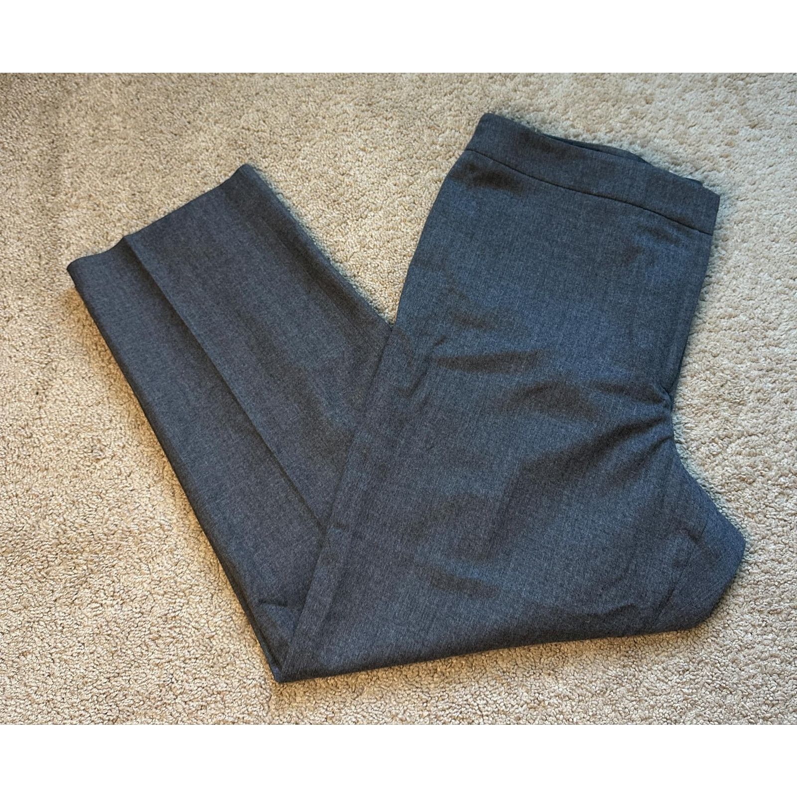 Other Talbots Wool Blend Straight Trouser Pants Gray Women's 18 Size 40" / US 18 - 1 Thumbnail