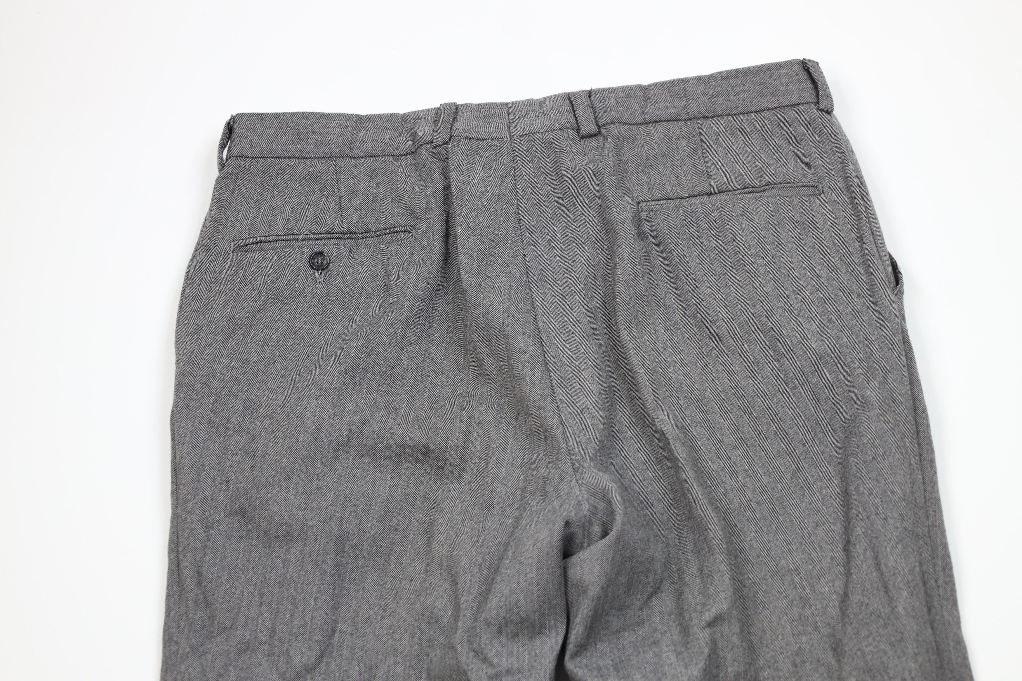 Vintage Vintage 60s 70s Streetwear Wool Wide Leg Chino Pants USA Size US 36 / EU 52 - 11 Thumbnail