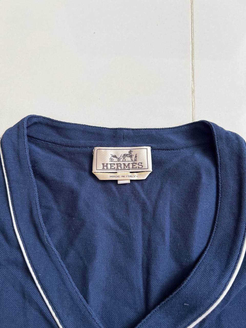 Designer × Hermes beautiful shirt from the HERMES brand Size US M / EU 48-50 / 2 - 2 Thumbnail