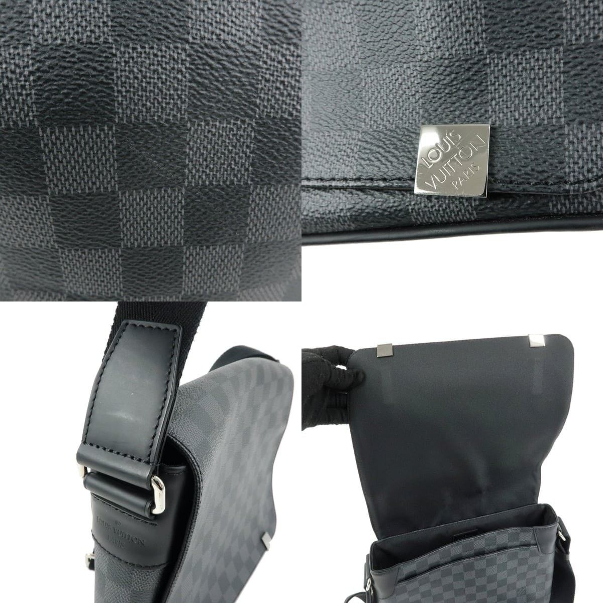 Louis Vuitton Louis Vuitton Damier Graphite District PM Crossbody Bag Size ONE SIZE - 4 Thumbnail