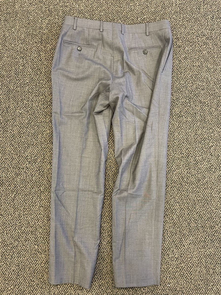 Canali Flat Front Wool Trouser Size US 32 / EU 48 - 5 Thumbnail