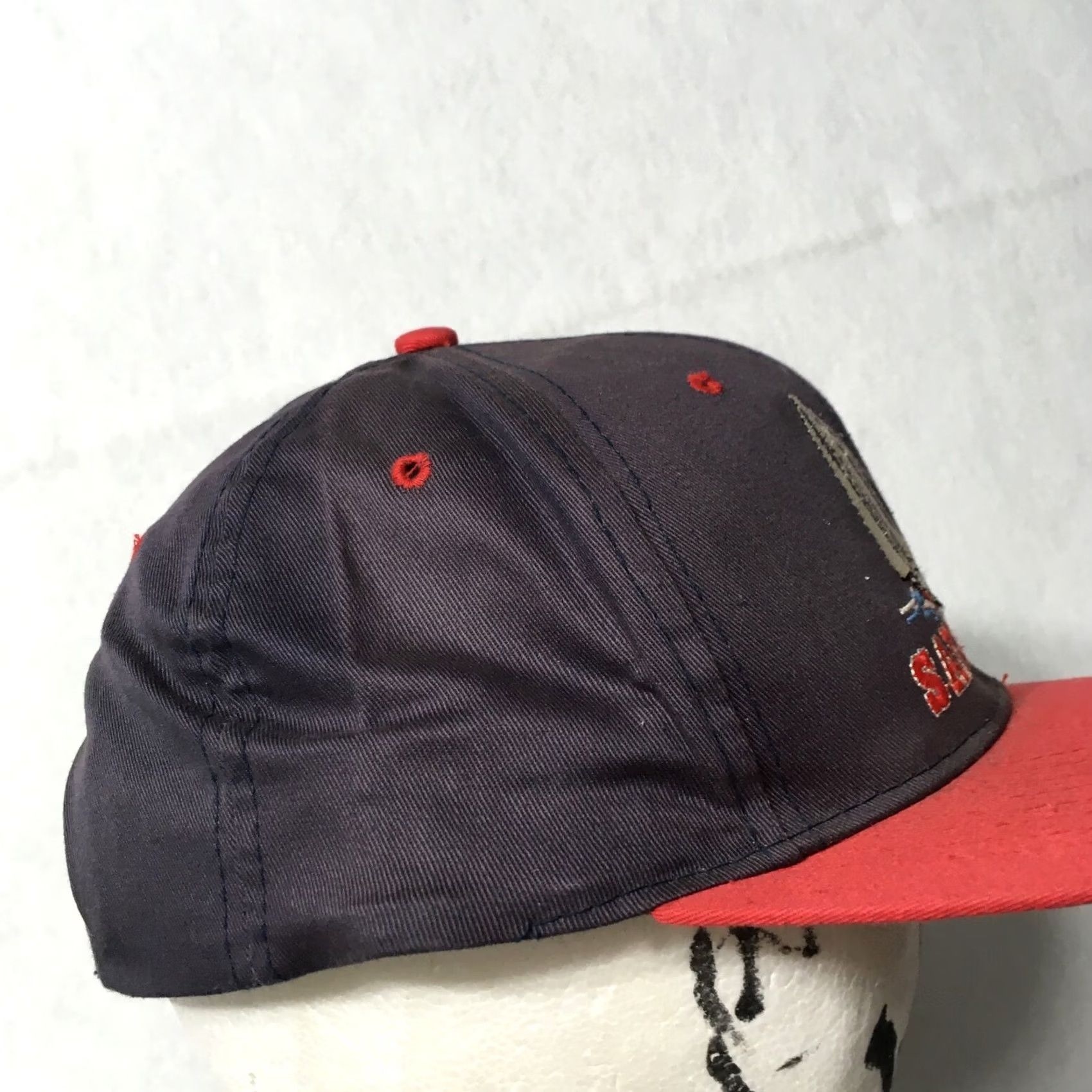 Vintage SAN DIEGO Sailboat Cap Hat Mens Adjustable Embroidered Sailing Black Size ONE SIZE - 3 Thumbnail
