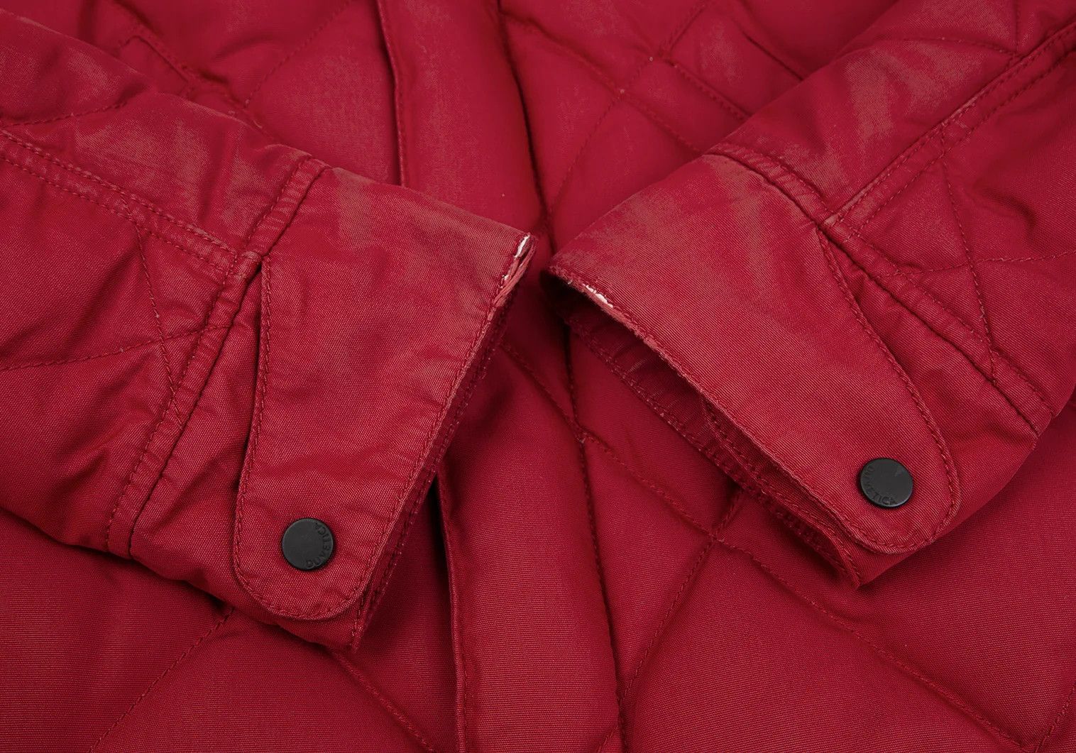 Junya Watanabe Patch Design Down Jacket in Red, Size XS Size US XS / EU 42 / 0 - 6 Thumbnail