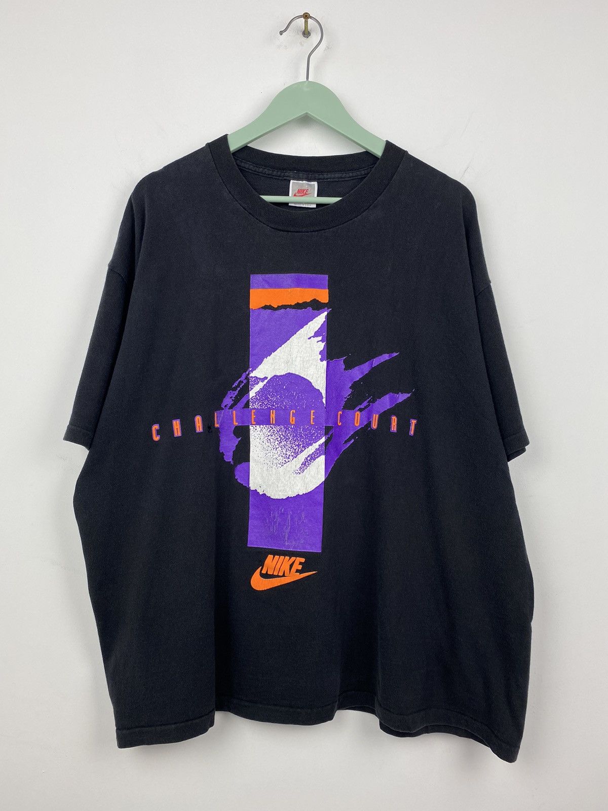 Nike Vintage Nike Challenge Court T Shirt Tee Andre Agassi Y2k Grailed 4262