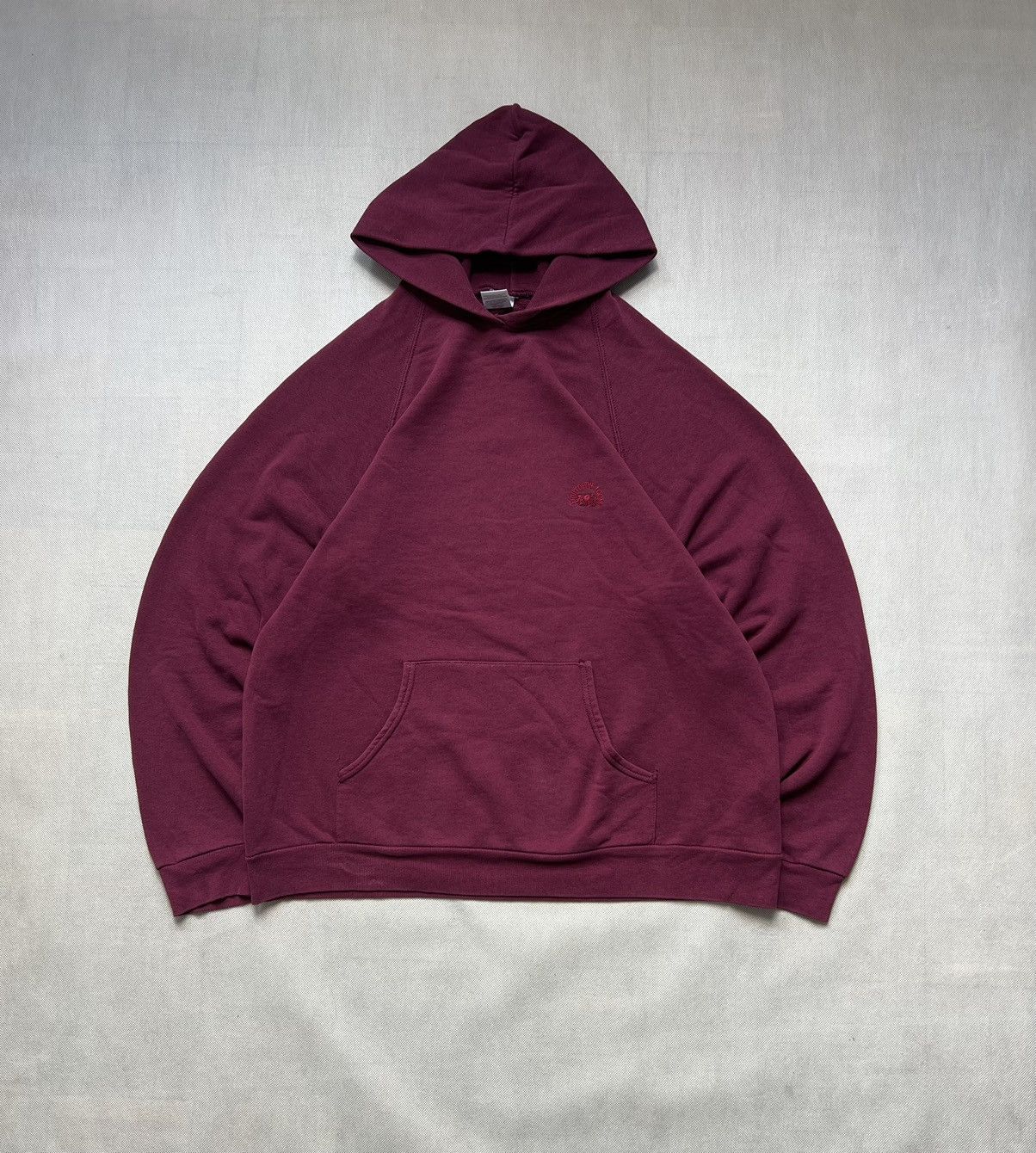 Fruit Of The Loom × Vintage Hoodie Blank vintage 80’s 90’s kanye west fruit of the loom Size US XL / EU 56 / 4 - 1 Thumbnail