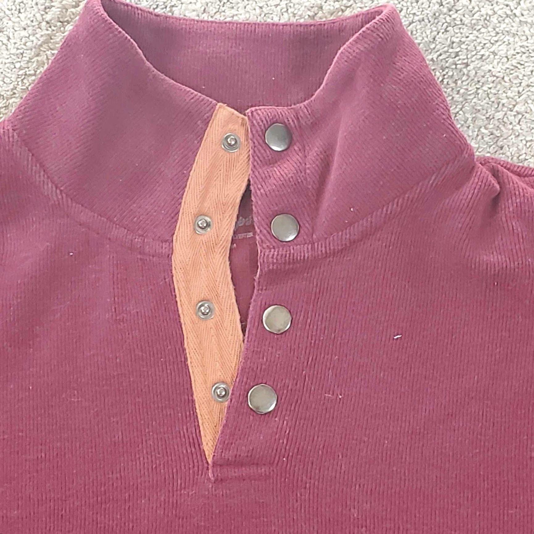 Jim Thompson VINTAGE Norm Thompson Shirt Mens M Red Henley Long Sleeve Buttoned Grandpa Size US M / EU 48-50 / 2 - 2 Thumbnail