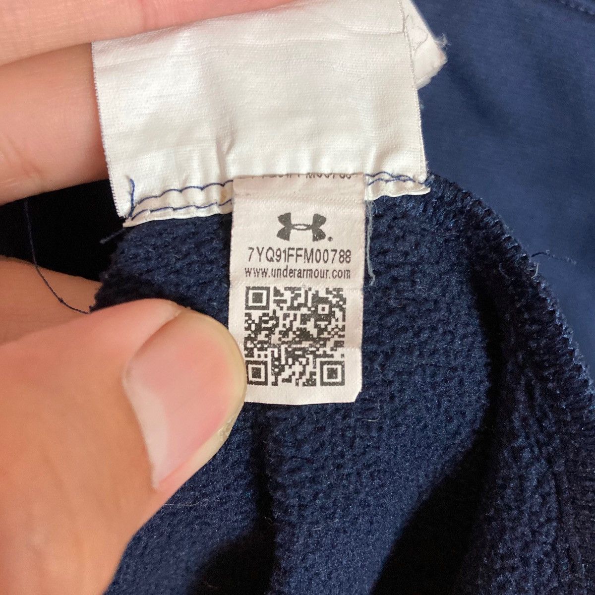 Under Armour Vintage Under Armour Quarter Zip Pullover Jumper Sweatshirt Size US XL / EU 56 / 4 - 14 Thumbnail