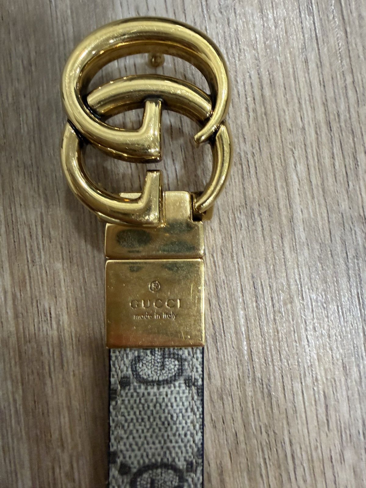 Gucci Gucci GG Marmont Logo Plaque Reversible Belt Size ONE SIZE - 2 Thumbnail