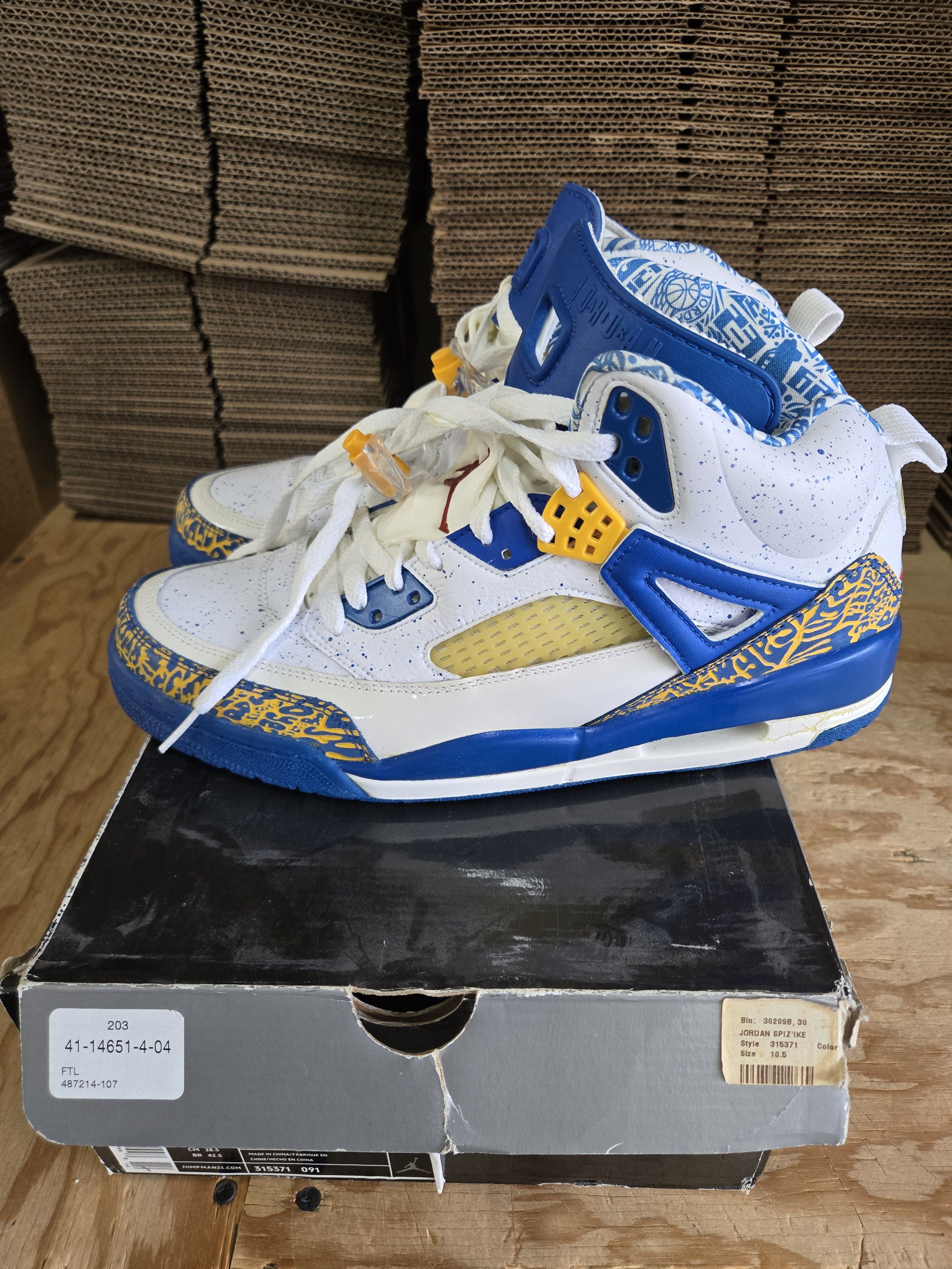 Jordan Brand Jordan Spizike Do The Right Thing (2007) Size US 10.5 / EU 43-44 - 3 Thumbnail