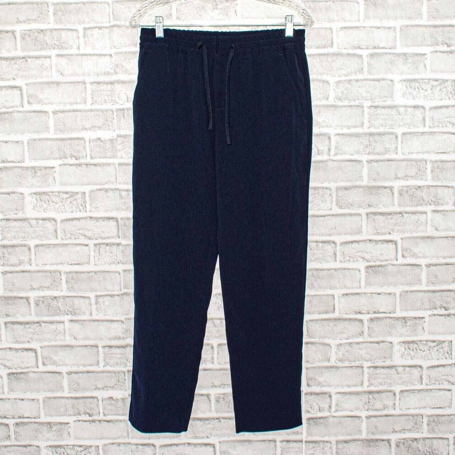 Folk FOLK Clothing Drawstring Trouser Pants in Blue Size US 28 / EU 44 - 1 Thumbnail