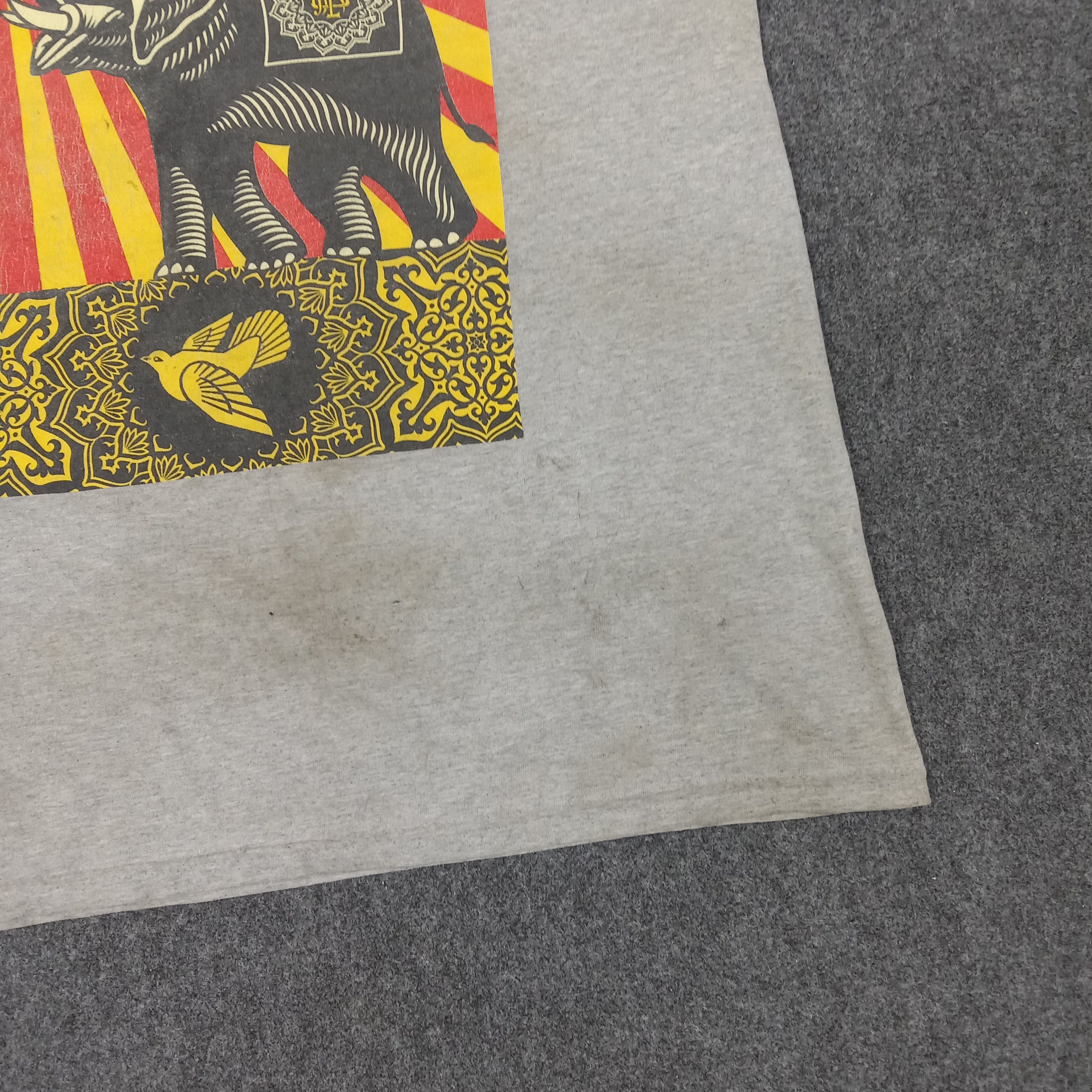 Obey × Vintage OBEY American Skateboard Streetwear Style Tshirt Size US M / EU 48-50 / 2 - 2 Thumbnail