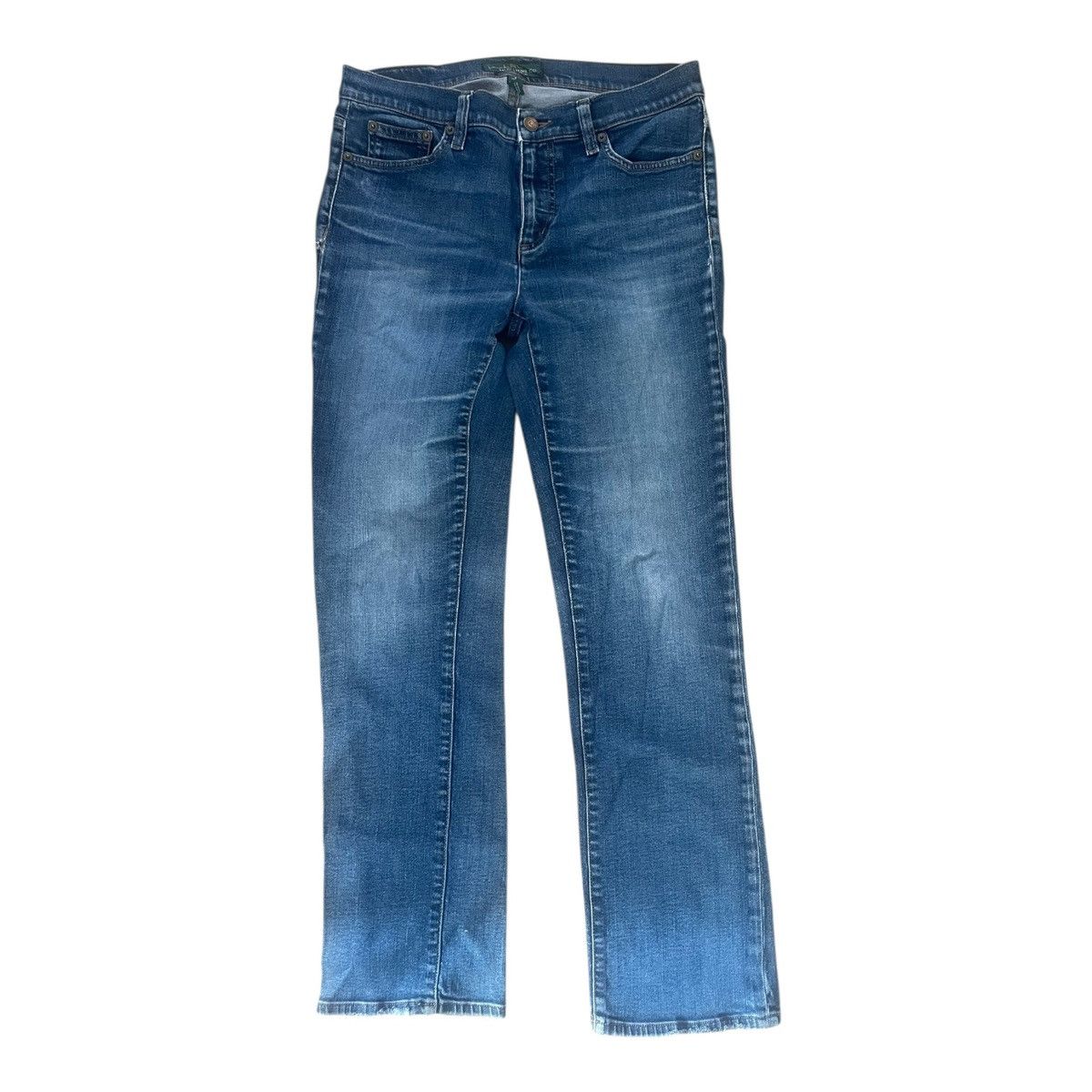 Ralph Lauren LRL Lauren Jeans Co. Modern Skinny Womens Jeans Size 8 Blue Size 30" / US 8 / IT 44 - 1 Thumbnail