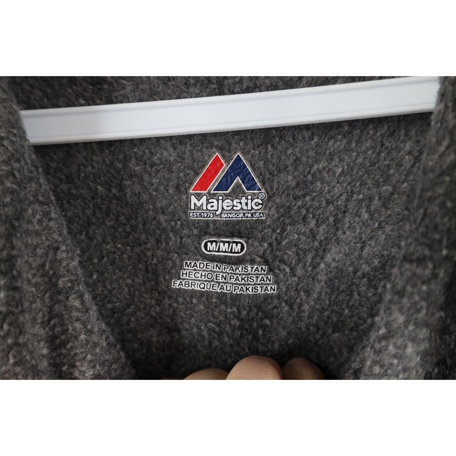 Majestic Majestic Spell Out New England Patriots Football Hoodie Size US M / EU 48-50 / 2 - 7 Thumbnail