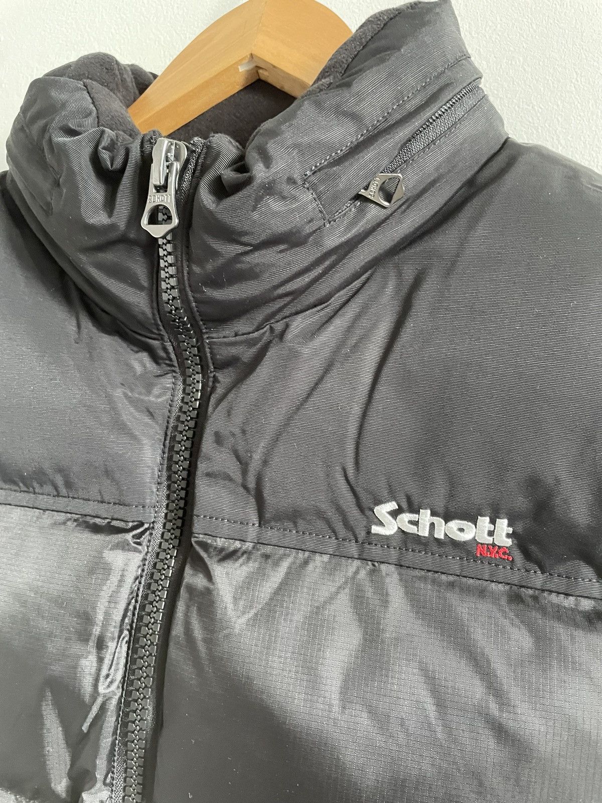 Schott Schott puffer jacket model ”UTAHV” Size US L / EU 52-54 / 3 - 6 Thumbnail