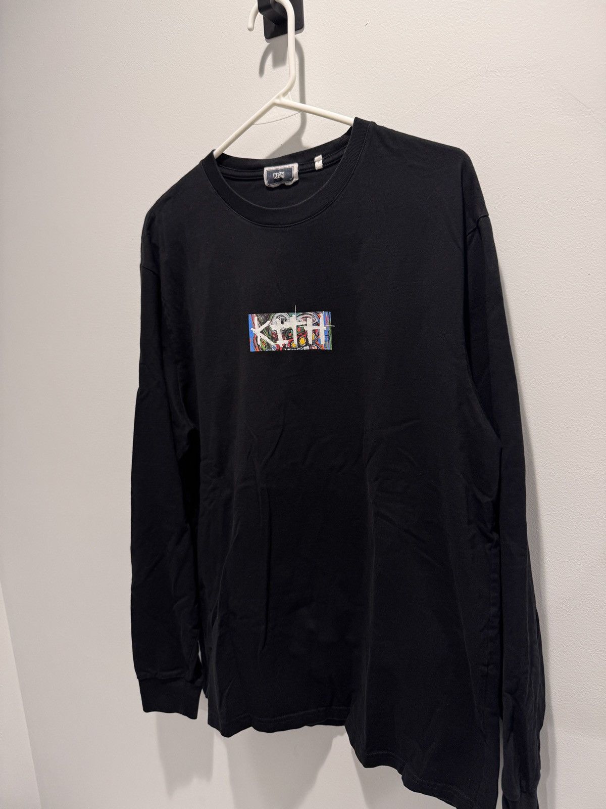Kith Kith for Delphine Desane Classic Logo Black LS Tee Size M Size US M / EU 48-50 / 2 - 4 Thumbnail
