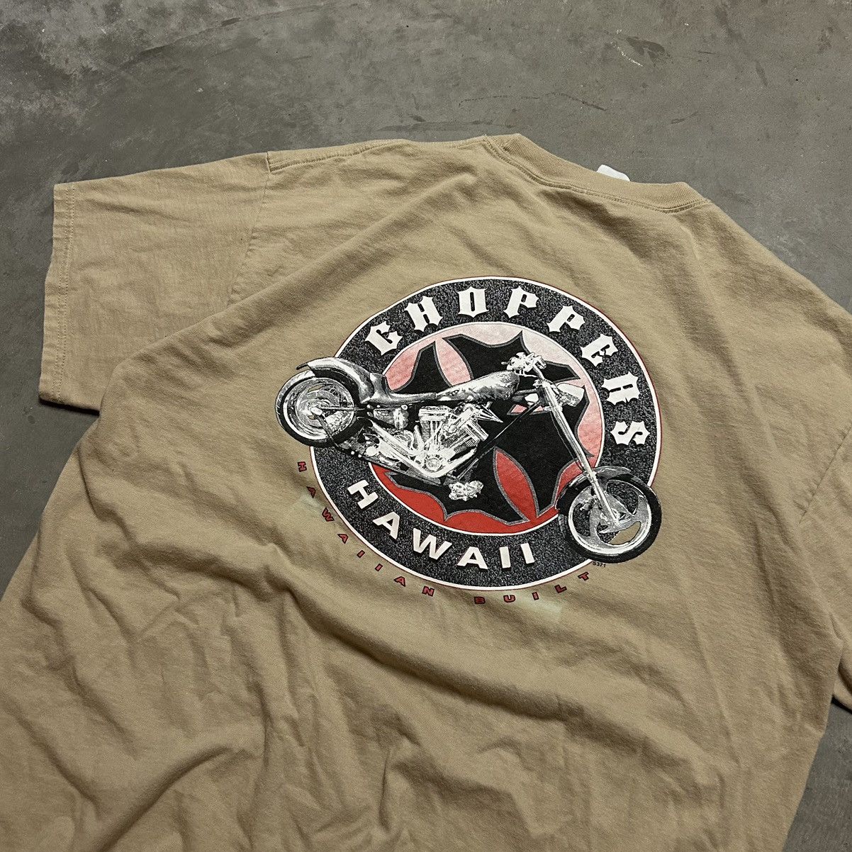 Vintage Vintage West Coast Choppers Hawaii T-Shirt Size US XL / EU 56 / 4 - 3 Thumbnail