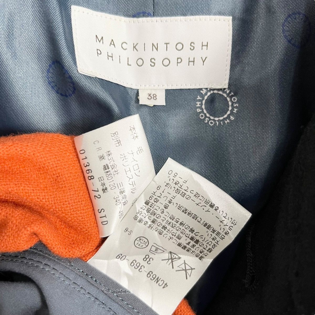 Mackintosh Mackintosh Philosophy Detachable Inner Women’s Wool Coat Size S / US 4 / IT 40 - 9 Thumbnail
