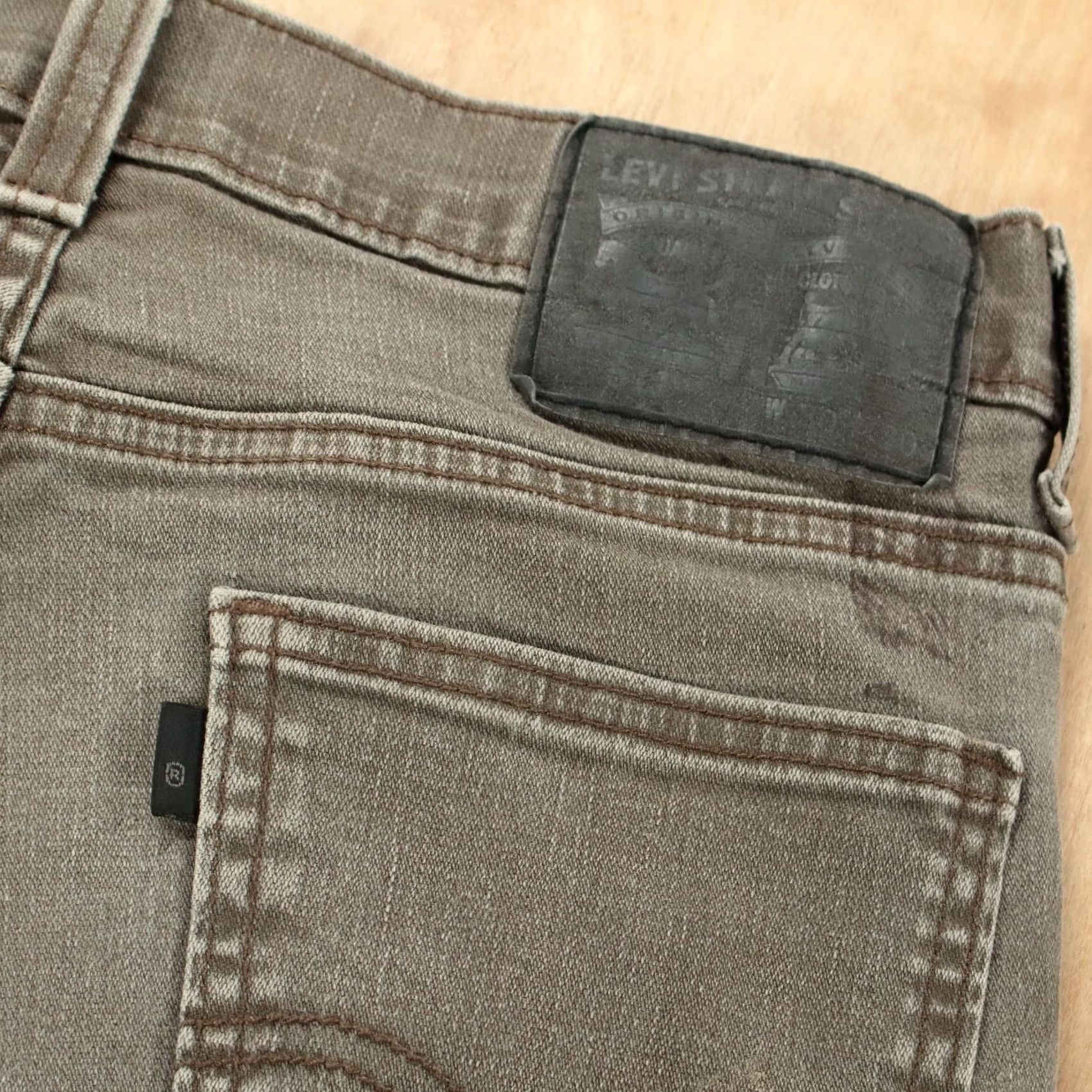 Levi's LEVI'S 511 slim fit gray stretch denim jeans 30x30 paint spots indie sleaze tag Size US 30 / EU 46 - 2 Thumbnail