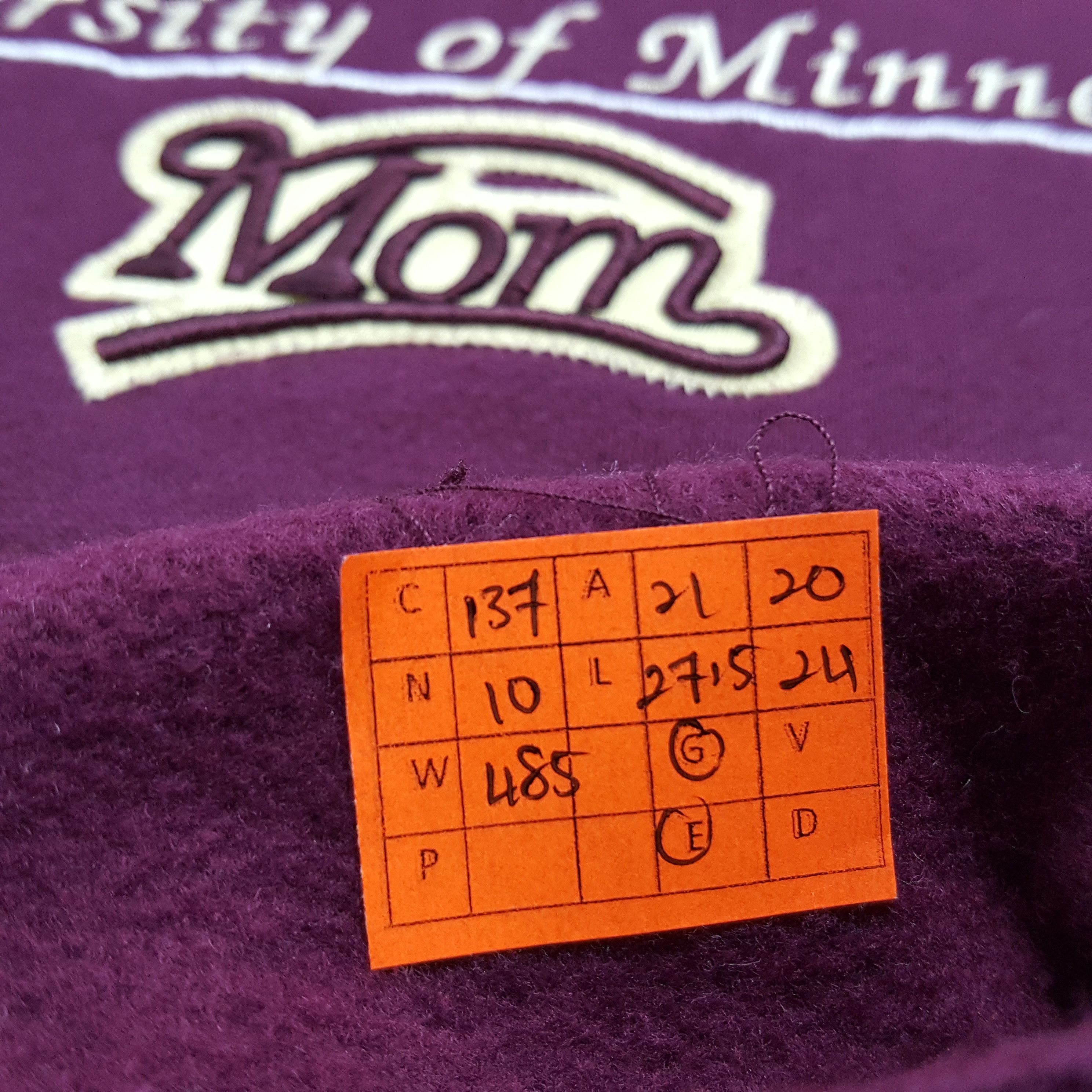Vintage Vintage University of Minnesota American College Sweatshirts Size US M / EU 48-50 / 2 - 8 Thumbnail