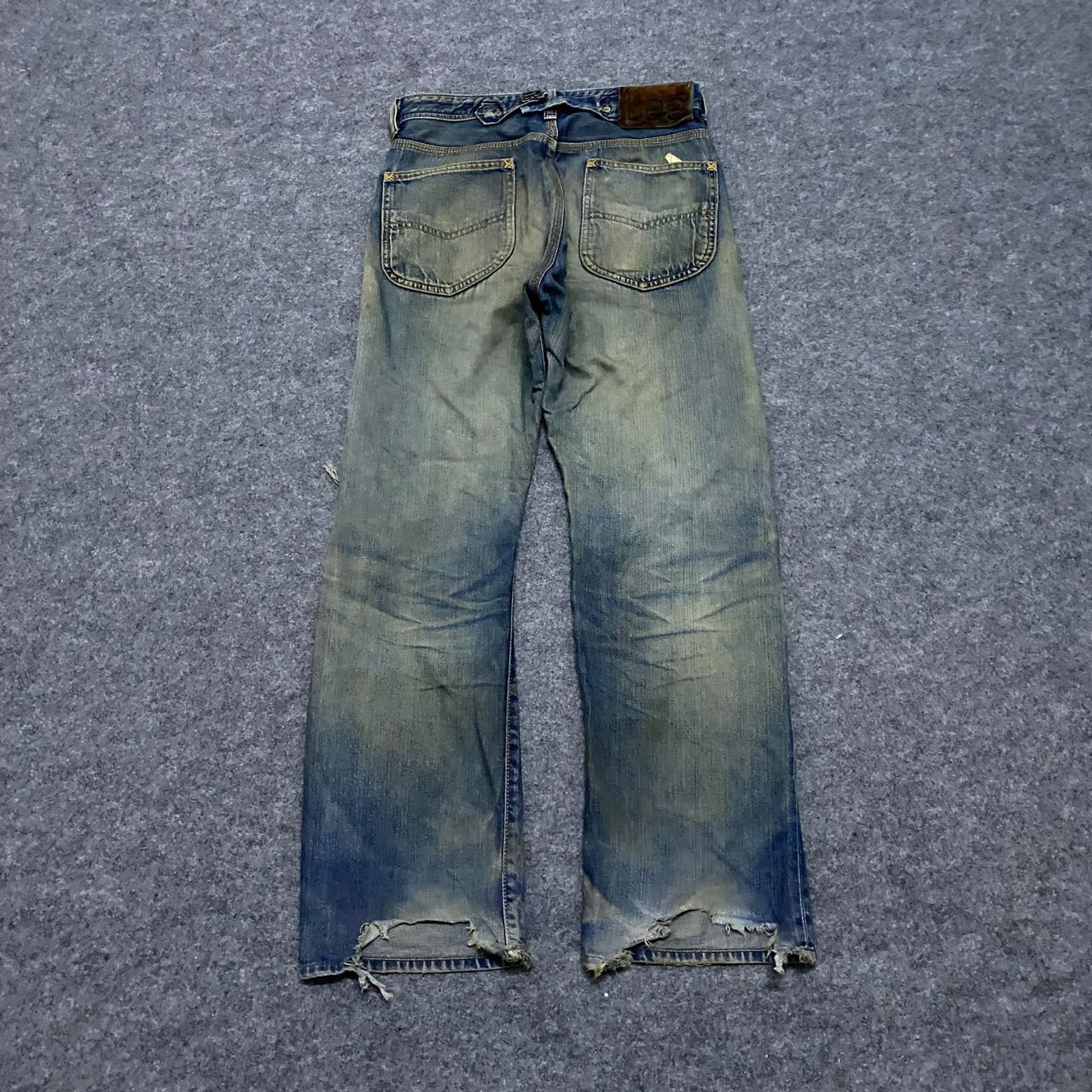 Lee 💥Best Offer💥Vintage 80s Lee Cowboy Selvedge Denim Size US 30 / EU 46 - 2 Thumbnail