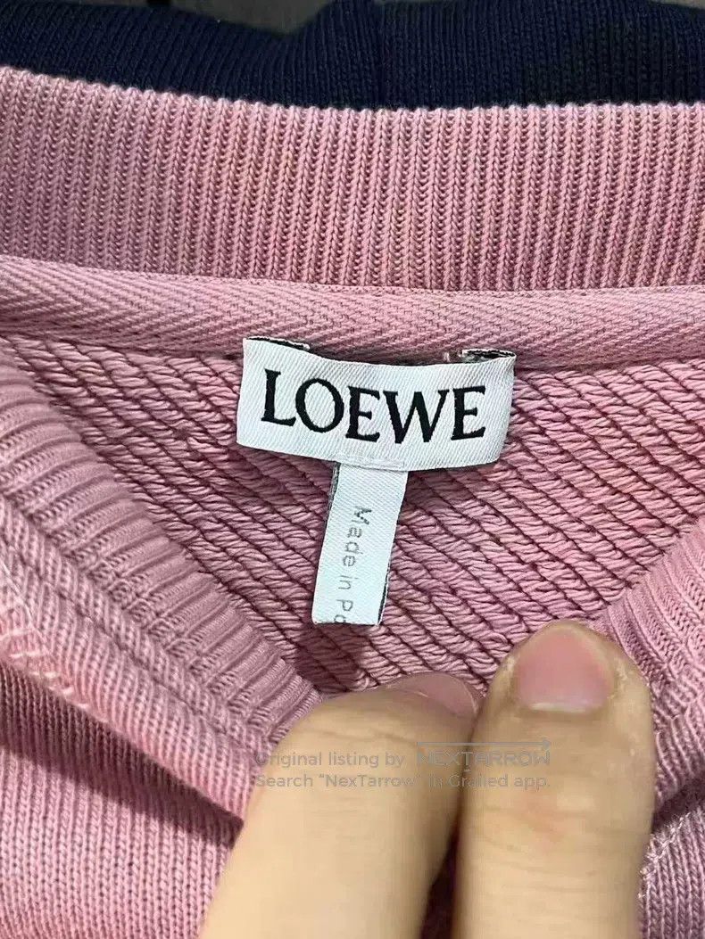 Loewe Loewe Embroidered hoodie Size XL / US 12-14 / IT 48-50 - 4 Thumbnail