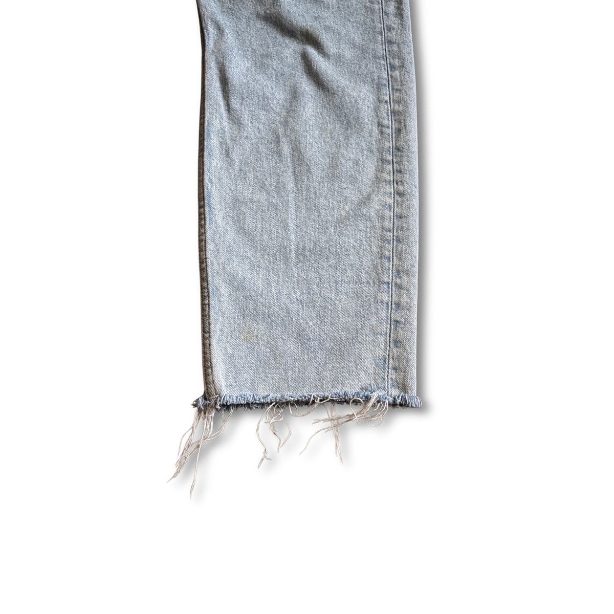 H&M Slim Fit Cropped 33X32 H & M Mens Denim Light Wash Jeans Size US 33 - 6 Thumbnail