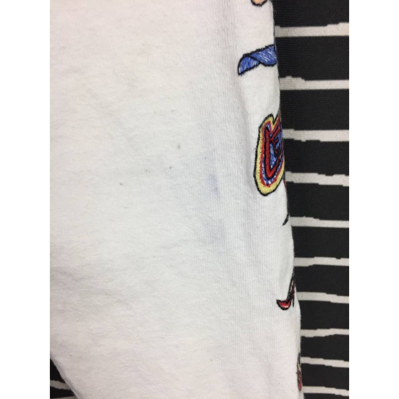 Japanese Brand × Vintage Left Alone Japanese Brand Doodle Style Artwork Tee Size US M / EU 48-50 / 2 - 12 Thumbnail