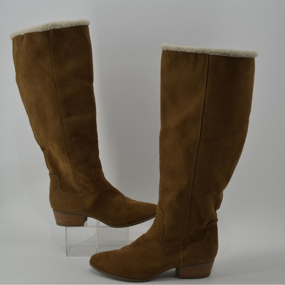 Other ANA Arden Brown Boots Knee High Winter Faux Suede Size 11 Size US 11 / IT 41 - 2 Thumbnail