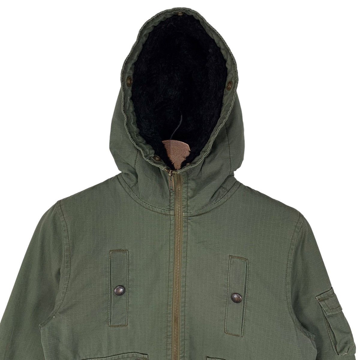 Alpha Industries × Vintage Vintage Alpha Industries Military Jacket Size M / US 6-8 / IT 42-44 - 2 Thumbnail