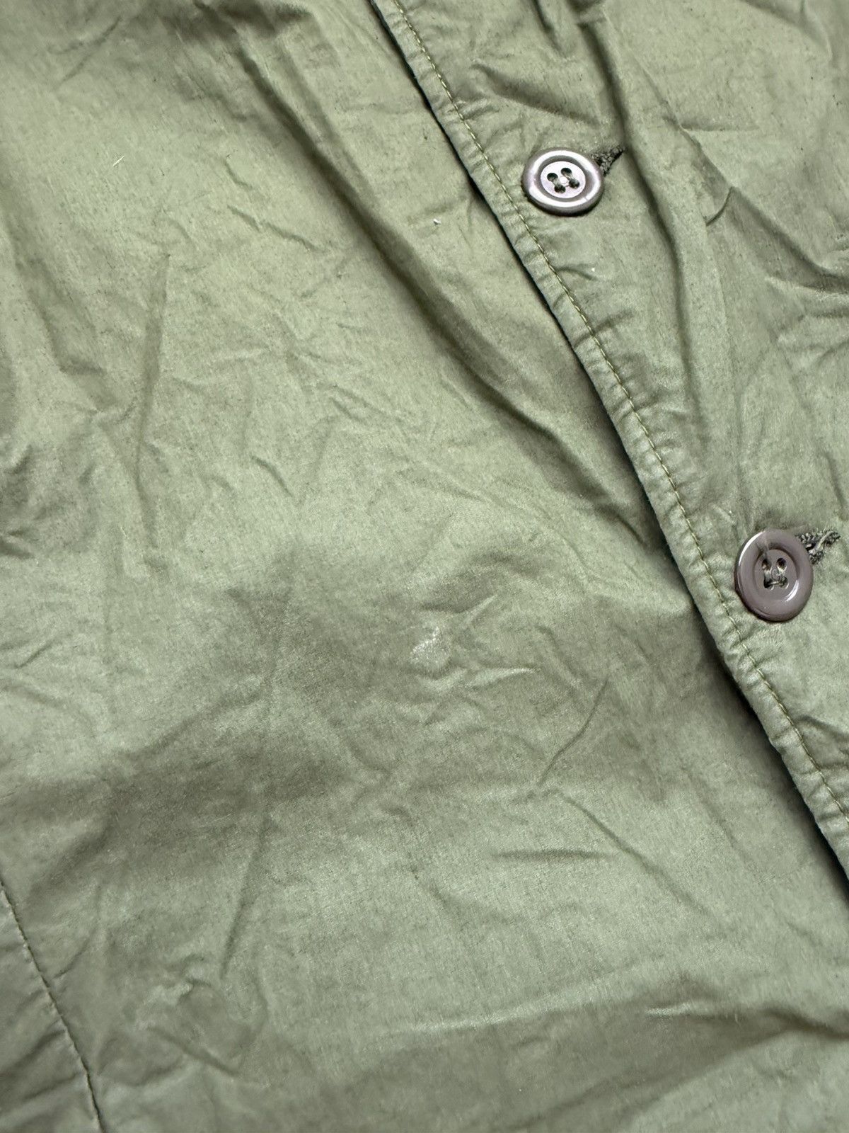 Other Vintage Swedish Army M59 Quilted Jacket 1966 Military 3A Size US L / EU 52-54 / 3 - 4 Thumbnail