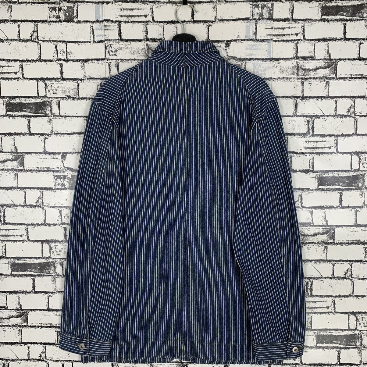 Designer × Vintage Vintage Reproduction US Naval Hickory Denim Jacket Size US L / EU 52-54 / 3 - 5 Thumbnail