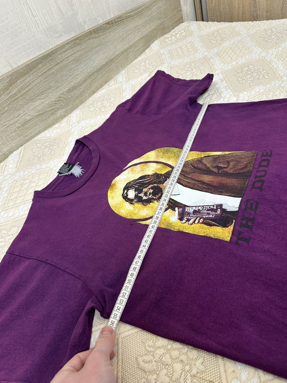 Universal Studios 🔥 2000s The BIG LEBOWSKI THE DUDE PROMO MOVIE TSHIRT TEE Y2K Size US M / EU 48-50 / 2 - 8 Thumbnail