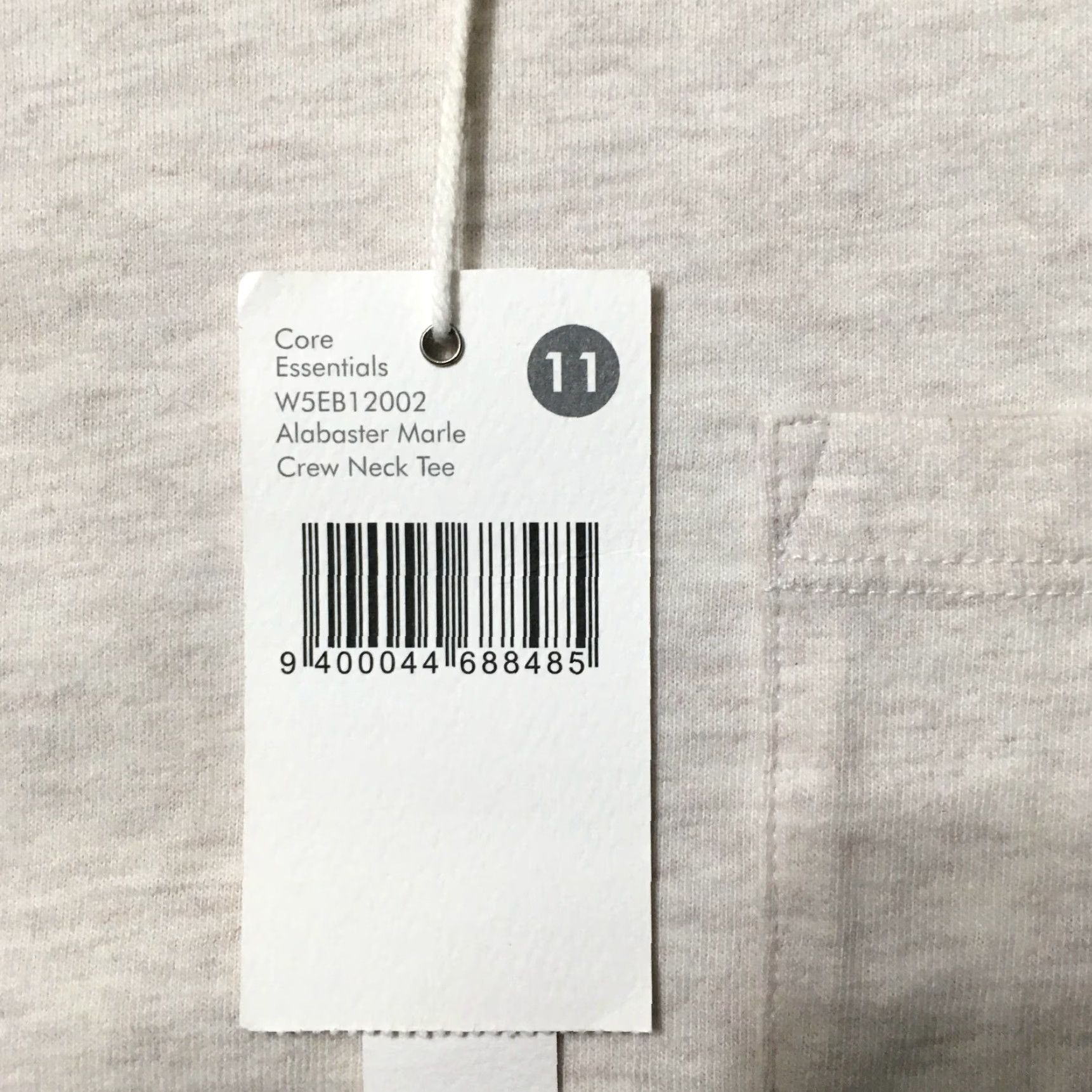 Vintage VINTAGE Pumpkin Patch pocket Shirt 11 unisex Adults Long Sleeve Crew Neck Cotton 100% Cream blend pockets Size L / US 10 / IT 46 - 4 Thumbnail