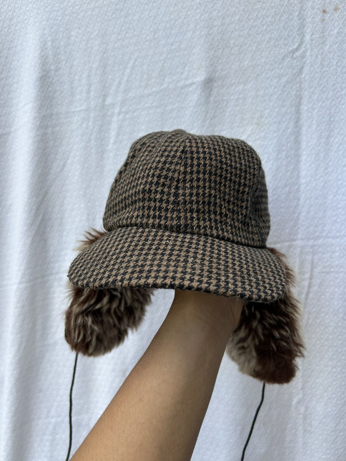 If Six Was Nine × Japanese Brand × Le Grande Bleu (L.G.B.) Comme Ca Ism Earflap Fur Style Hats Size ONE SIZE - 2 Thumbnail