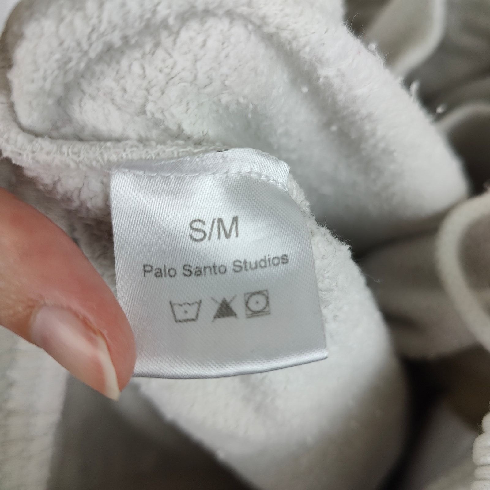 Other Palo Santo Studios Sweatpants Small Medium White Purple Tie Size US 32 / EU 48 - 8 Thumbnail