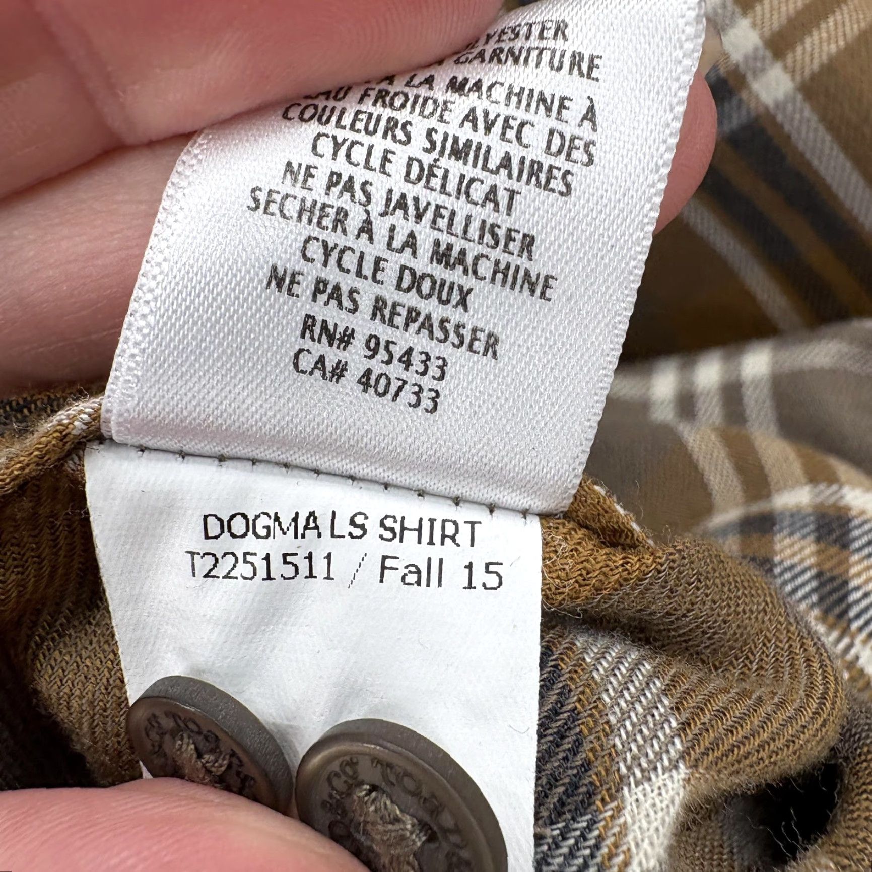 Toad&Co Toad&Co Dogmals Shirt Mens 2XL Brown Plaid Long Sleeve Button Up Outdoor Trail Shirt Size US XXL / EU 58 / 5 - 6 Thumbnail