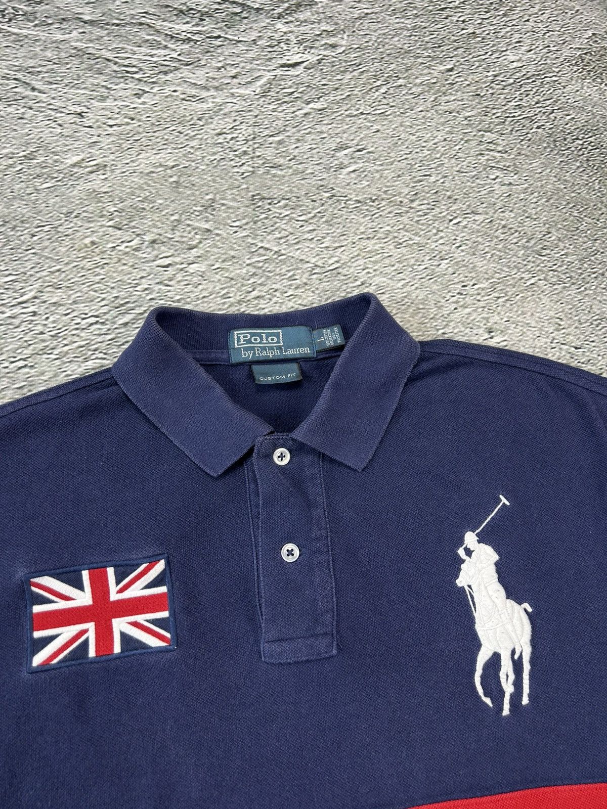 Ralph Lauren Chief Keef Polo Ralph Lauren Great Britain vintage red navy Size US L / EU 52-54 / 3 - 2 Thumbnail