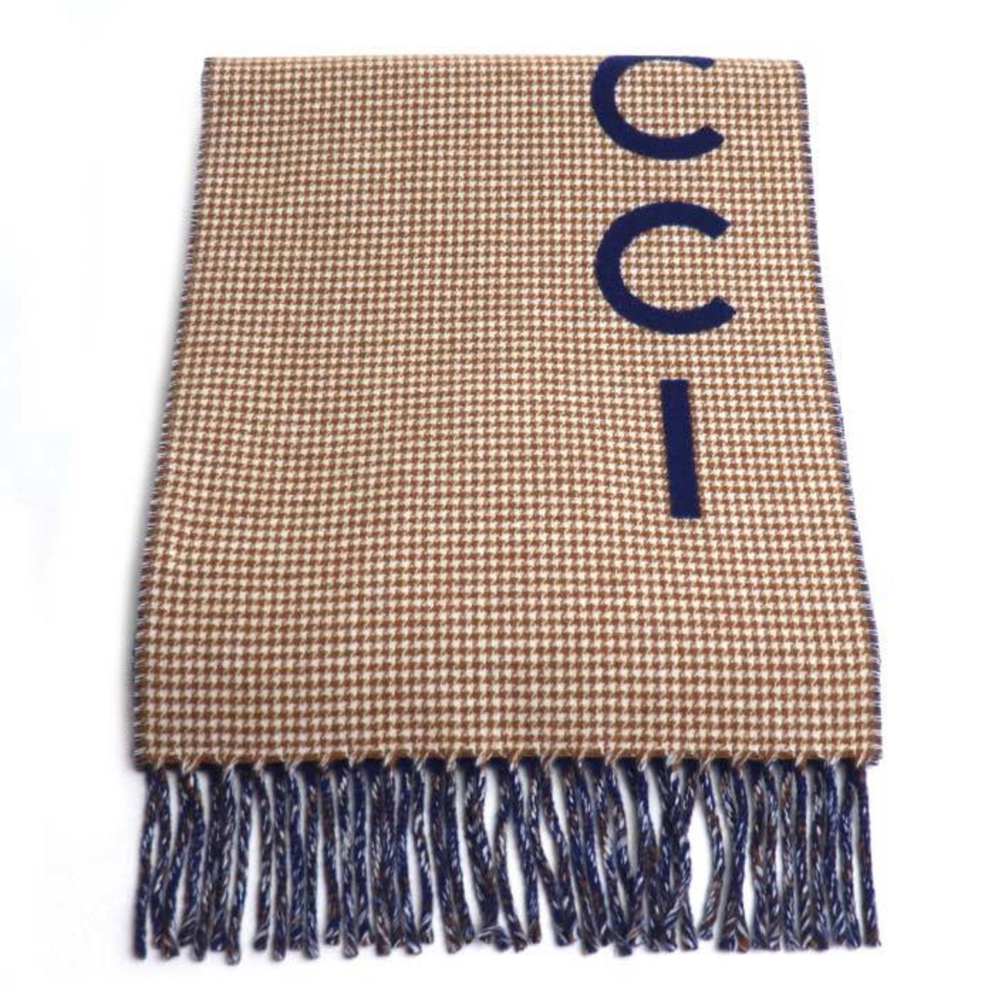 Gucci Gucci Logo Scarf Camel 764268 4GAAA 4878 Men's and Women's Size ONE SIZE - 1 Thumbnail
