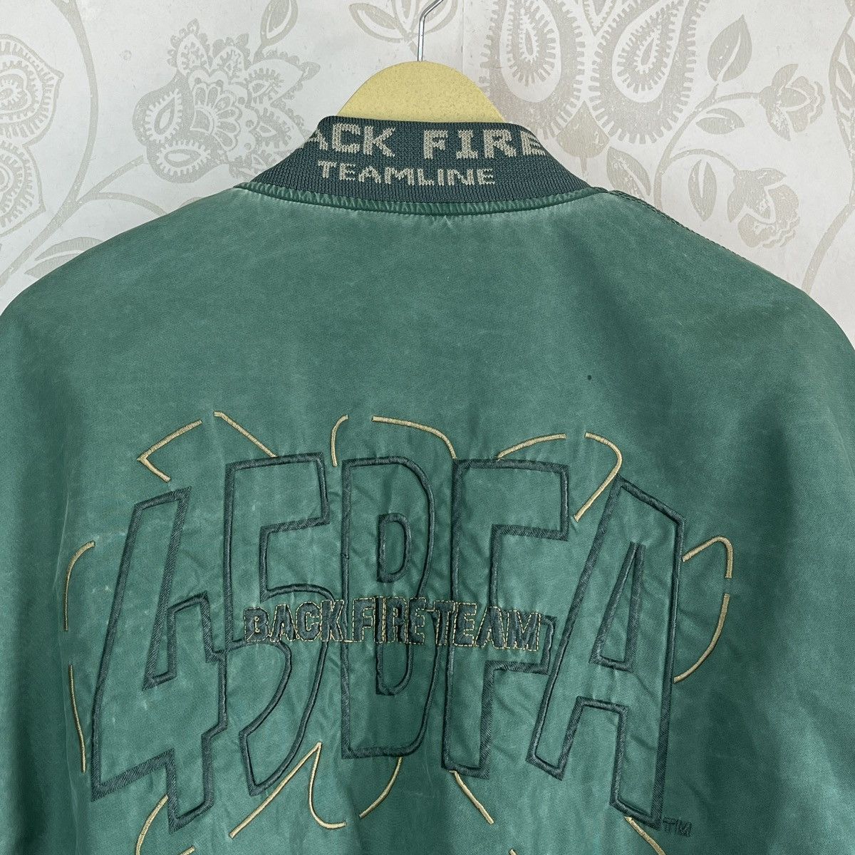 45rpm × Vintage Vintage 45RPM BFA Back Fire Bomber Jacket Size US L / EU 52-54 / 3 - 25 Thumbnail