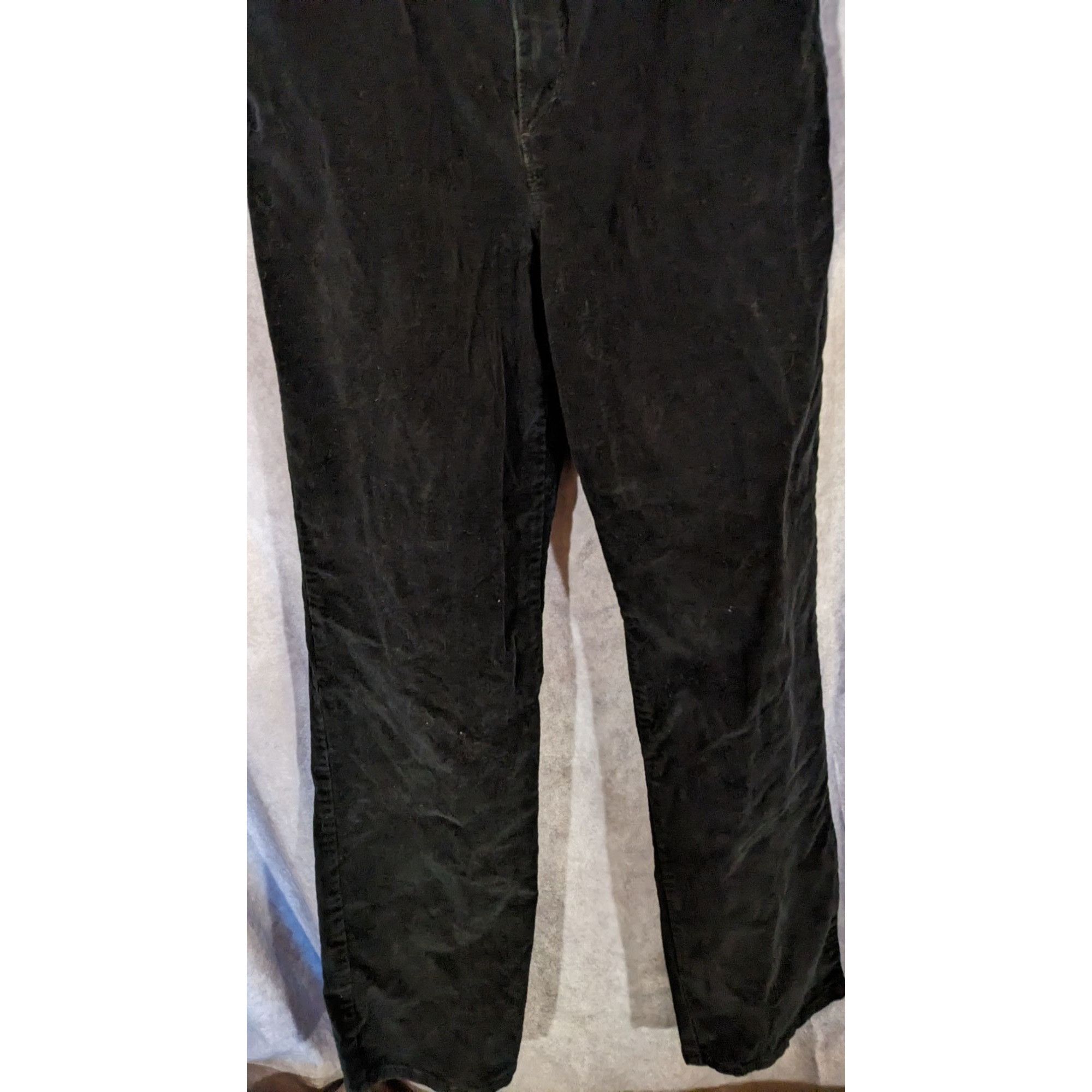 Gloria Vanderbilt Gloria Vanderbilt Black Corduroy Pants With Sparkly Pocket A Size 34" / US 12 / IT 48 - 7 Thumbnail
