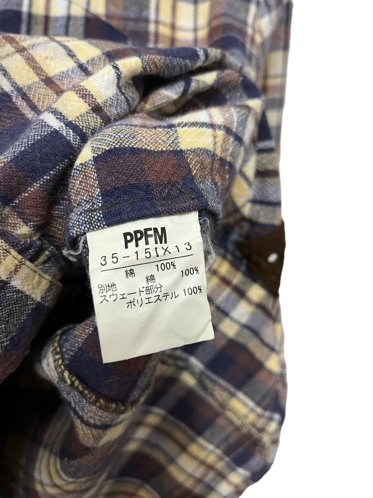 Japanese Brand PPFM flannel shirt Size M / US 6-8 / IT 42-44 - 7 Thumbnail