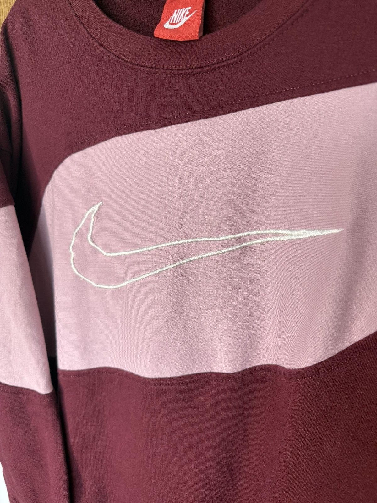 Nike Nike Reworked Patchwork Sweatshirt Size US M / EU 48-50 / 2 - 1 Thumbnail