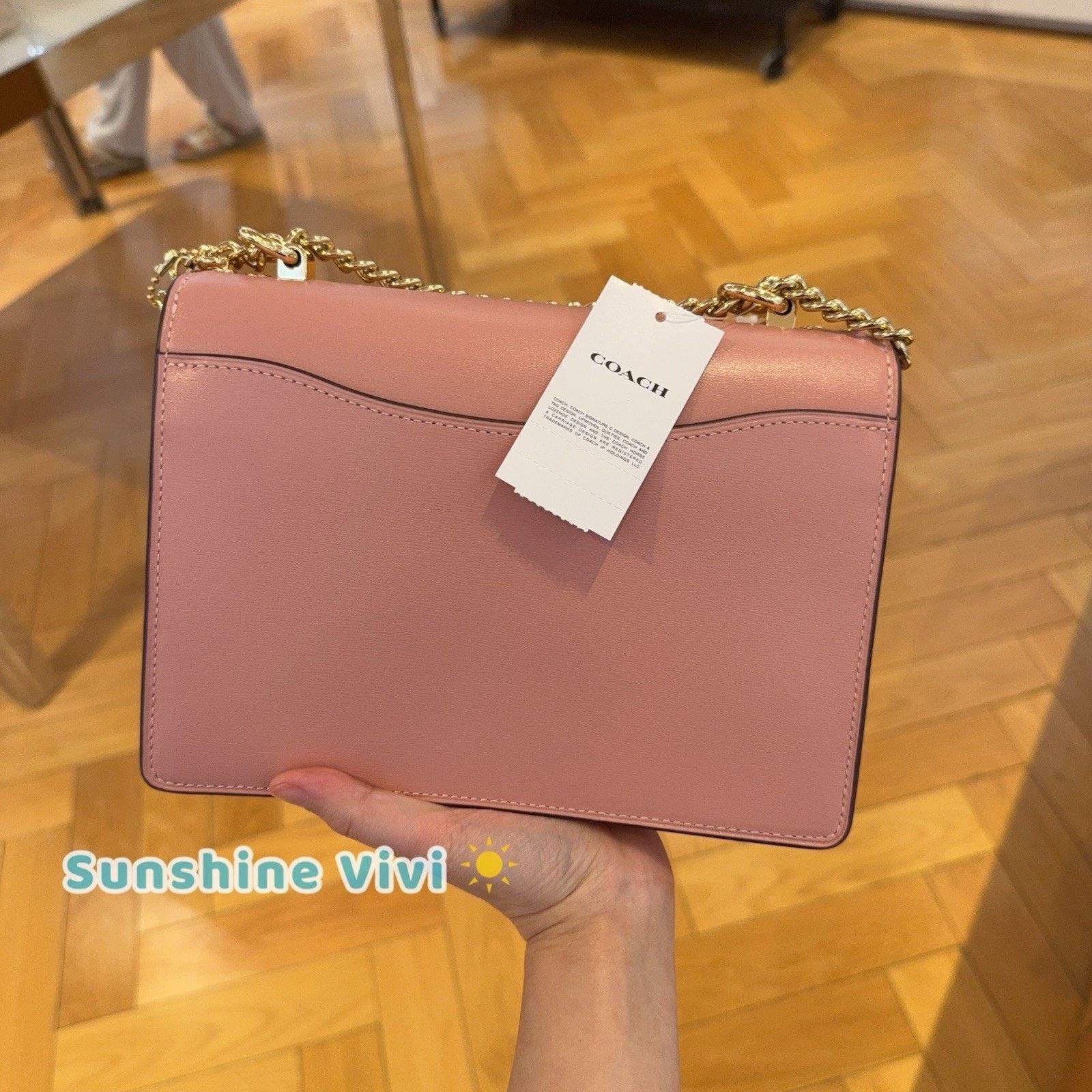 Coach NWT Coach Klare Crossbody Chain Strap Bag CBI97 pink teal Size ONE SIZE - 3 Thumbnail