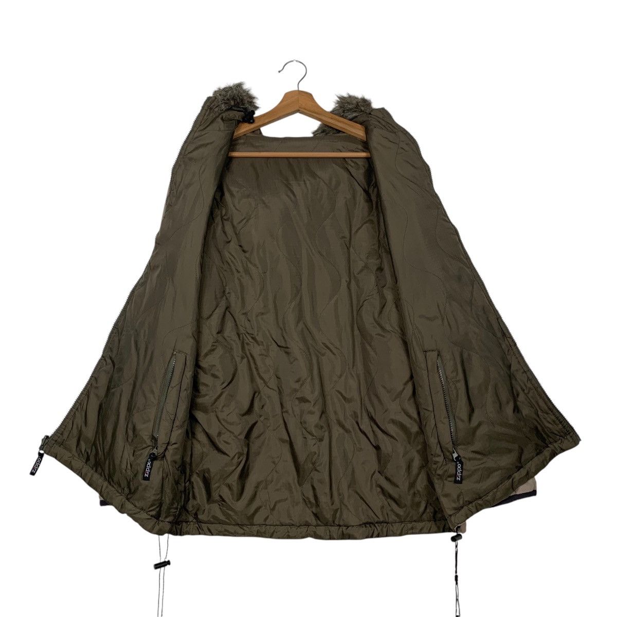 Zippo ZIPPO Reversible Jacket Faux Fur Hoodies #2369-C106 Size US M / EU 48-50 / 2 - 15 Thumbnail