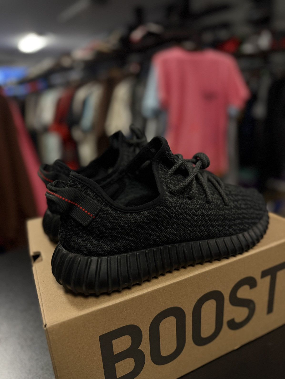 Adidas × Yeezy Yeezy 350 OG Original Pirate Black Size 10 (BB5350) Size US 10 / EU 43 - 11 Thumbnail