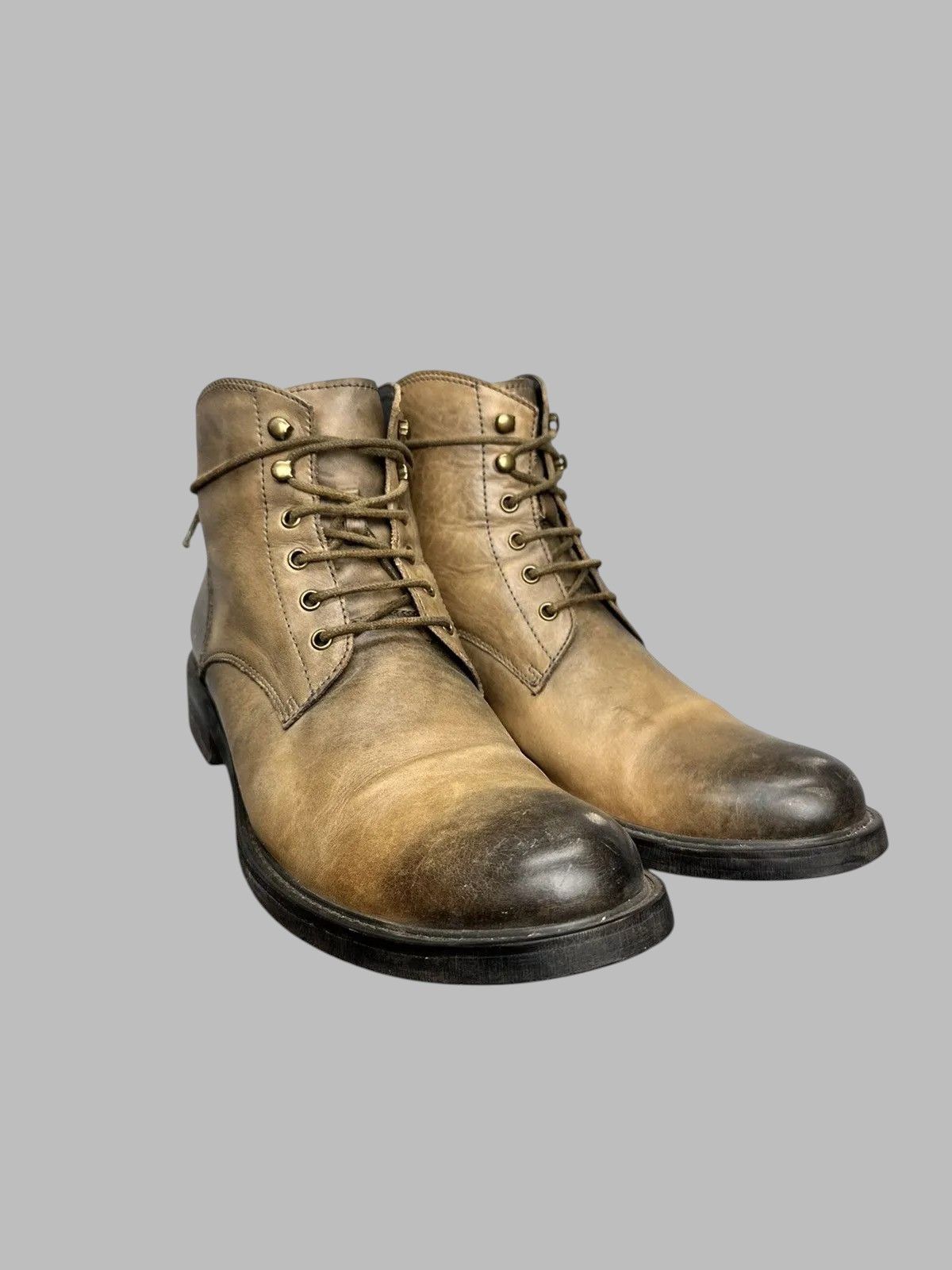 If Six Was Nine Rare Handmade AS 98 Guidi Style Italian Leather Boots Size US 9 / EU 42 - 3 Thumbnail