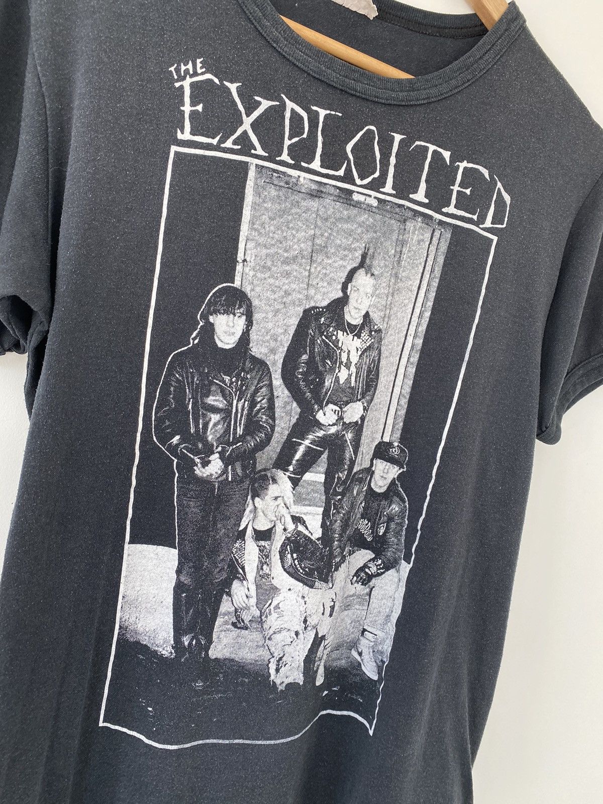 Vintage 1980s The exploited band tee | Grailed