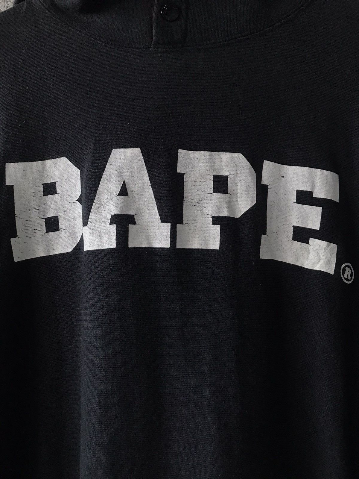 Bape Faded Black Bape Hoodie Size US L / EU 52-54 / 3 - 3 Thumbnail