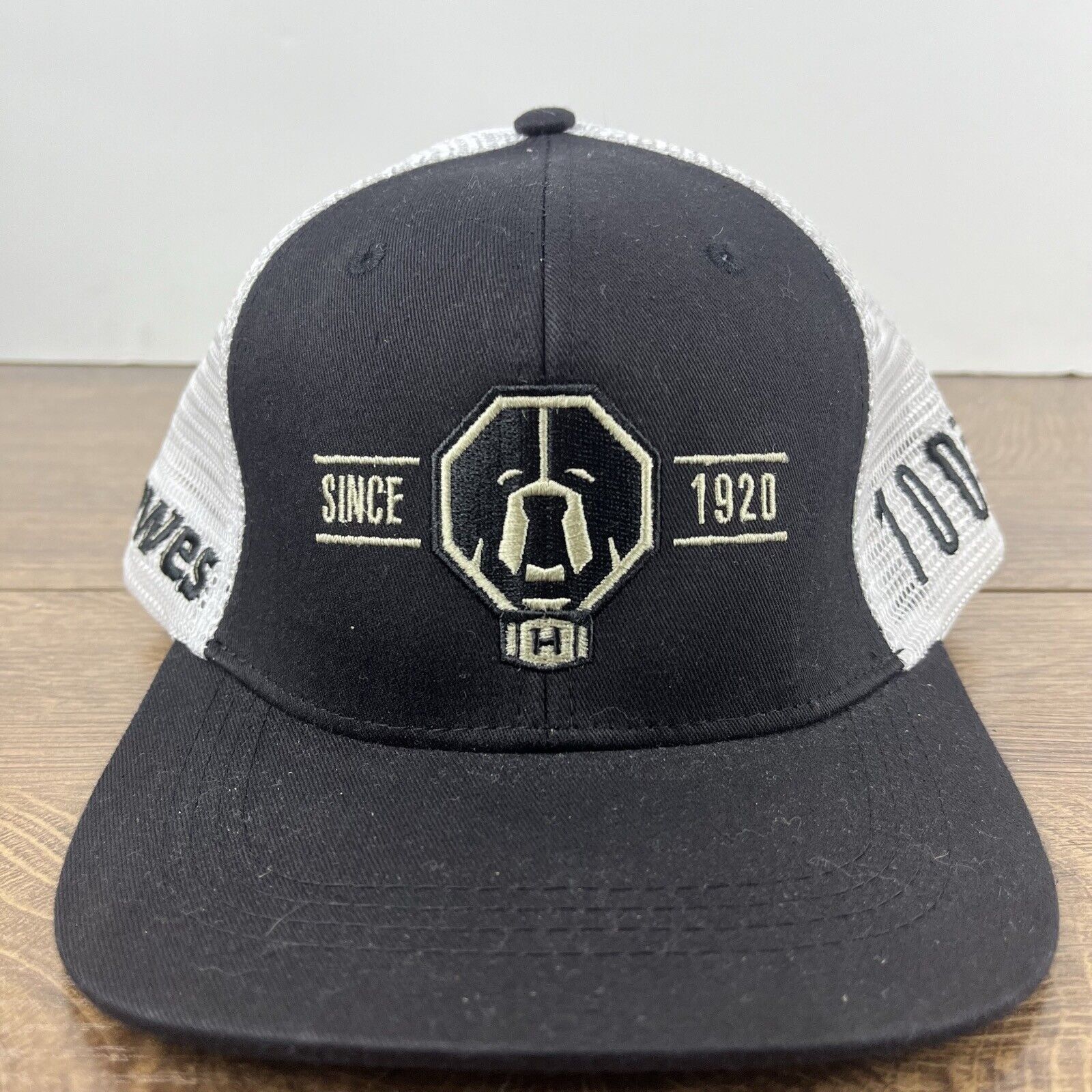 Other Howe's Hat Howes Bulldog Snapback Hat Black Hat Adjustable B Size ONE SIZE - 6 Thumbnail